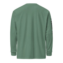 Load image into Gallery viewer, Bear Playing Banjo - Garment-dyed heavyweight long-sleeve shirt
