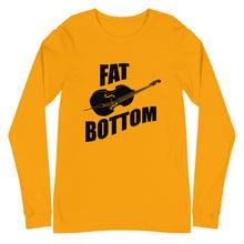 Load image into Gallery viewer, Fat Bottom Upright Bass Unisex Long Sleeve Tee