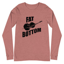 Load image into Gallery viewer, Fat Bottom Upright Bass Unisex Long Sleeve Tee