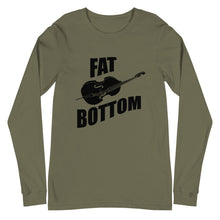 Load image into Gallery viewer, Fat Bottom Upright Bass Unisex Long Sleeve Tee
