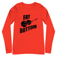 Load image into Gallery viewer, Fat Bottom Upright Bass Unisex Long Sleeve Tee