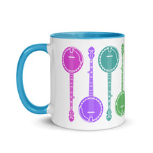 Load image into Gallery viewer, Banjo Colorized Mug with Color Inside