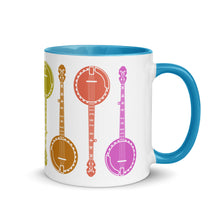 Load image into Gallery viewer, Banjo Colorized Mug with Color Inside