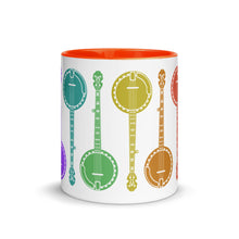 Load image into Gallery viewer, Banjo Colorized Mug with Color Inside