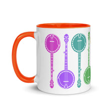 Load image into Gallery viewer, Banjo Colorized Mug with Color Inside