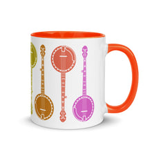 Load image into Gallery viewer, Banjo Colorized Mug with Color Inside