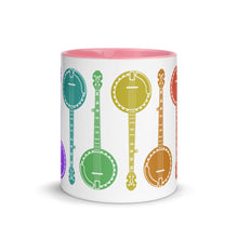 Load image into Gallery viewer, Banjo Colorized Mug with Color Inside