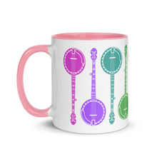 Load image into Gallery viewer, Banjo Colorized Mug with Color Inside