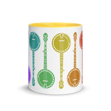 Load image into Gallery viewer, Banjo Colorized Mug with Color Inside