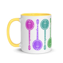 Load image into Gallery viewer, Banjo Colorized Mug with Color Inside