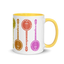 Load image into Gallery viewer, Banjo Colorized Mug with Color Inside