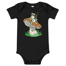 Load image into Gallery viewer, Frog Plays Banjo- Baby One Piece