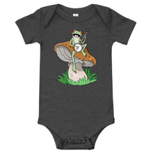Load image into Gallery viewer, Frog Plays Banjo- Baby One Piece