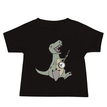 Load image into Gallery viewer, T-Rex Plays Banjo- Baby Short Sleeve