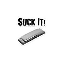 Load image into Gallery viewer, Suck It! Harmonica Sticker