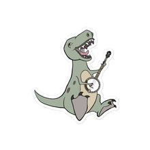 Load image into Gallery viewer, T-Rex plays Banjo Sticker