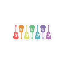 Load image into Gallery viewer, Colorful Guitars Sticker