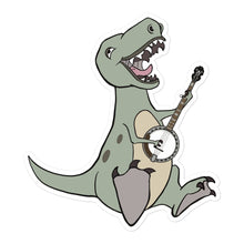 Load image into Gallery viewer, T-Rex plays Banjo Sticker