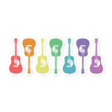 Load image into Gallery viewer, Colorful Guitars Sticker