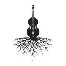 Load image into Gallery viewer, Upright Bass Roots Sticker