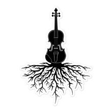 Load image into Gallery viewer, Fiddle Roots Sticker