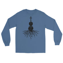 Load image into Gallery viewer, Fiddle Roots in Black- Unisex Long Sleeve