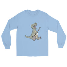 Load image into Gallery viewer, T-Rex Plays Banjo- Unisex Long Sleeve