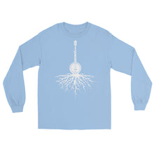 Load image into Gallery viewer, Banjo Roots in White- Unisex Long Sleeve
