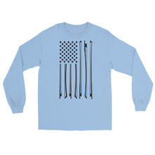 Load image into Gallery viewer, Bow Flag in Black- Unisex Long Sleeve
