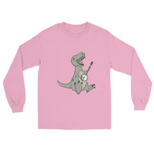 Load image into Gallery viewer, T-Rex Plays Banjo- Unisex Long Sleeve