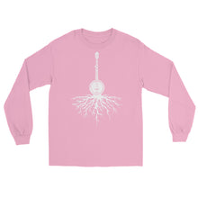 Load image into Gallery viewer, Banjo Roots in White- Unisex Long Sleeve