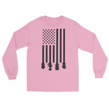 Load image into Gallery viewer, Bluegrass Flag Stocks in Black- Unisex Long Sleeve
