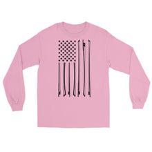 Load image into Gallery viewer, Bow Flag in Black- Unisex Long Sleeve