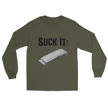 Load image into Gallery viewer, Suck It! Harmonica- Unisex Long Sleeve