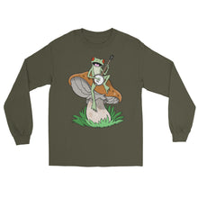 Load image into Gallery viewer, Frog Plays Banjo- Unisex Long Sleeve