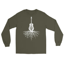 Load image into Gallery viewer, Dobro Roots in White- Unisex Long Sleeve