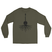 Load image into Gallery viewer, Banjo Roots in Black- Unisex Long Sleeve