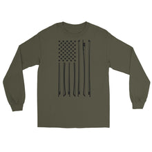 Load image into Gallery viewer, Bow Flag in Black- Unisex Long Sleeve