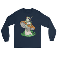 Load image into Gallery viewer, Frog Plays Banjo- Unisex Long Sleeve