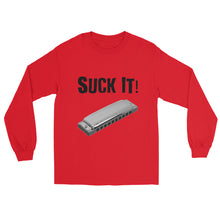 Load image into Gallery viewer, Suck It! Harmonica- Unisex Long Sleeve
