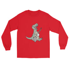 Load image into Gallery viewer, T-Rex Plays Banjo- Unisex Long Sleeve