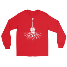 Load image into Gallery viewer, Banjo Roots in White- Unisex Long Sleeve