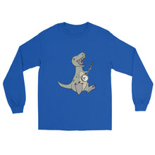 Load image into Gallery viewer, T-Rex Plays Banjo- Unisex Long Sleeve