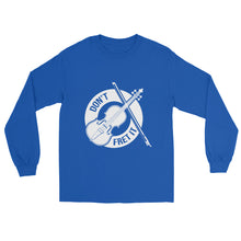 Load image into Gallery viewer, Don't Fret It in White- Unisex Long Sleeve