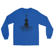 Load image into Gallery viewer, Fiddle Roots in Black- Unisex Long Sleeve