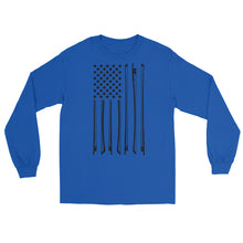 Load image into Gallery viewer, Bow Flag in Black- Unisex Long Sleeve