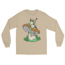 Load image into Gallery viewer, Frog Plays Banjo- Unisex Long Sleeve
