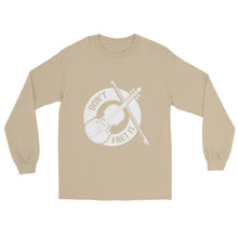 Load image into Gallery viewer, Don't Fret It in White- Unisex Long Sleeve