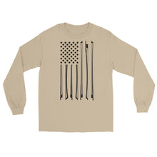 Load image into Gallery viewer, Bow Flag in Black- Unisex Long Sleeve