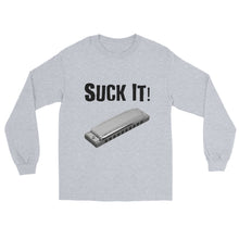 Load image into Gallery viewer, Suck It! Harmonica- Unisex Long Sleeve